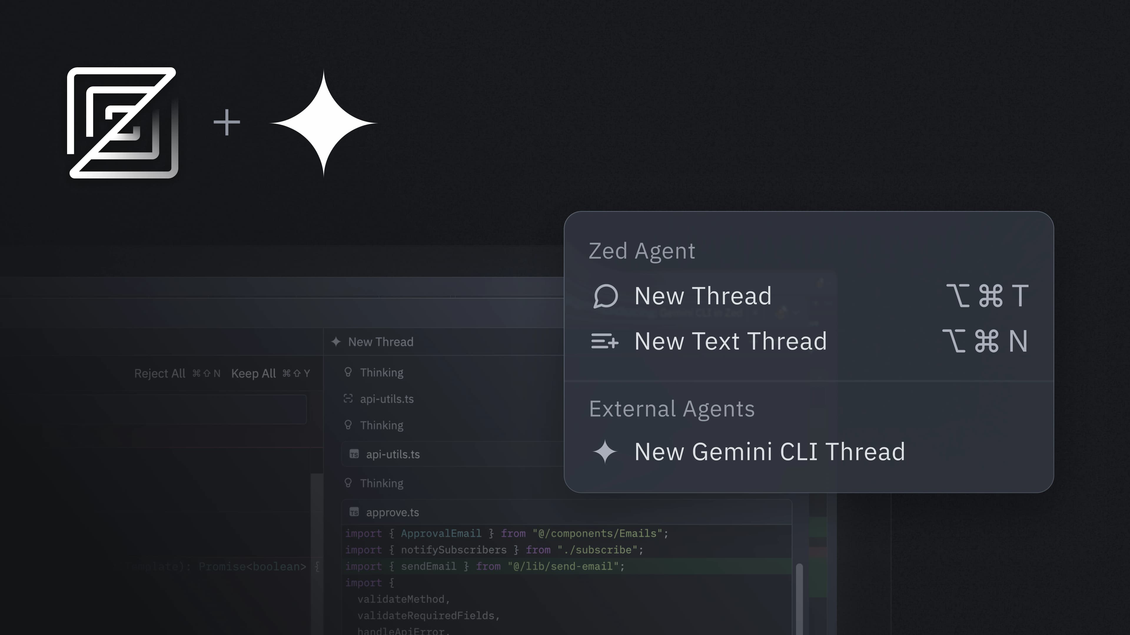 Bring Your Own Agent to Zed — Featuring Gemini CLI
