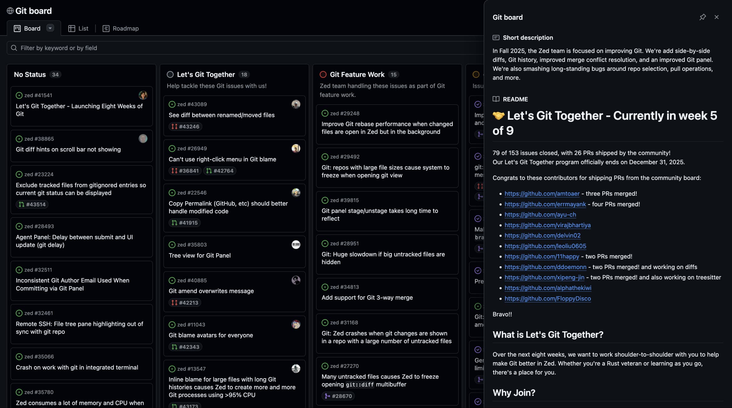 Let's Git Together Board