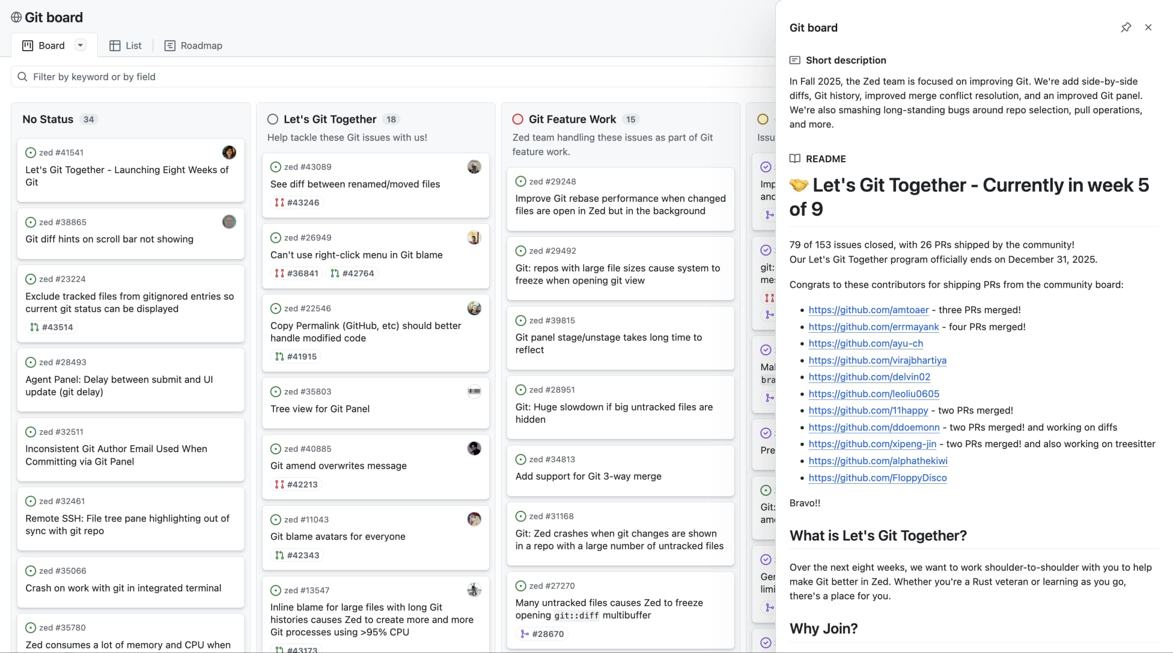 Let's Git Together Board