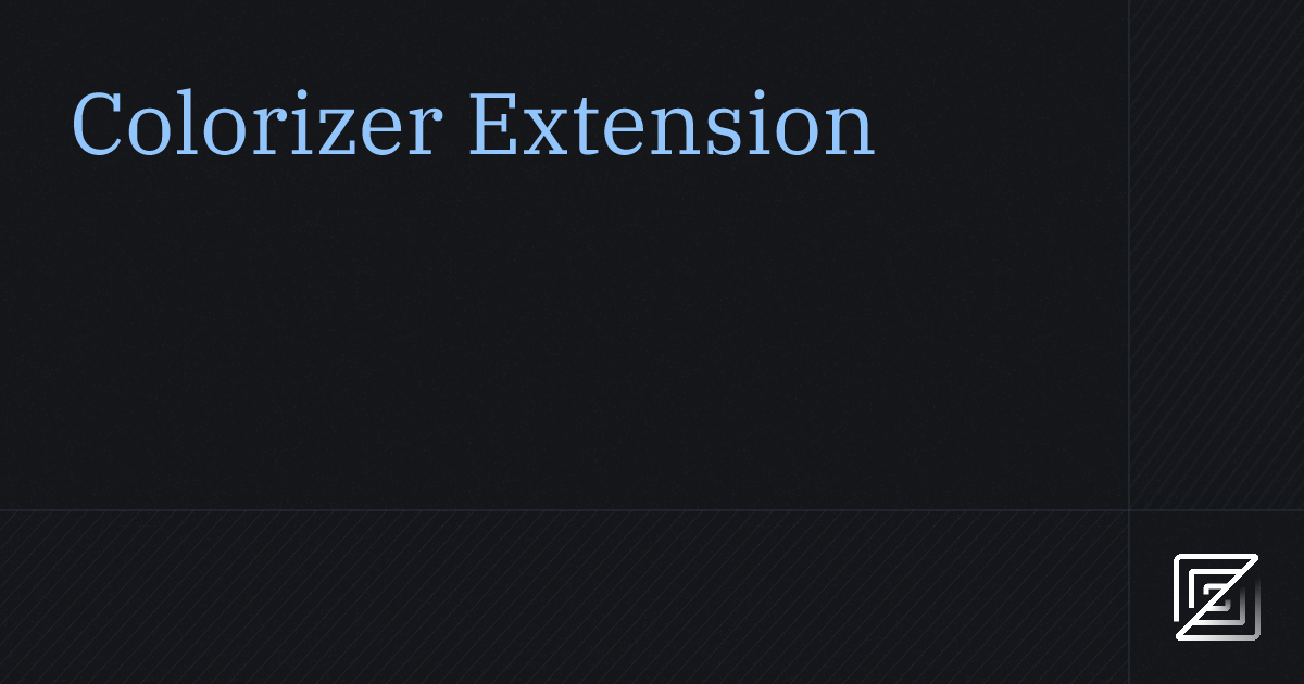 Colorizer — Zed Extension