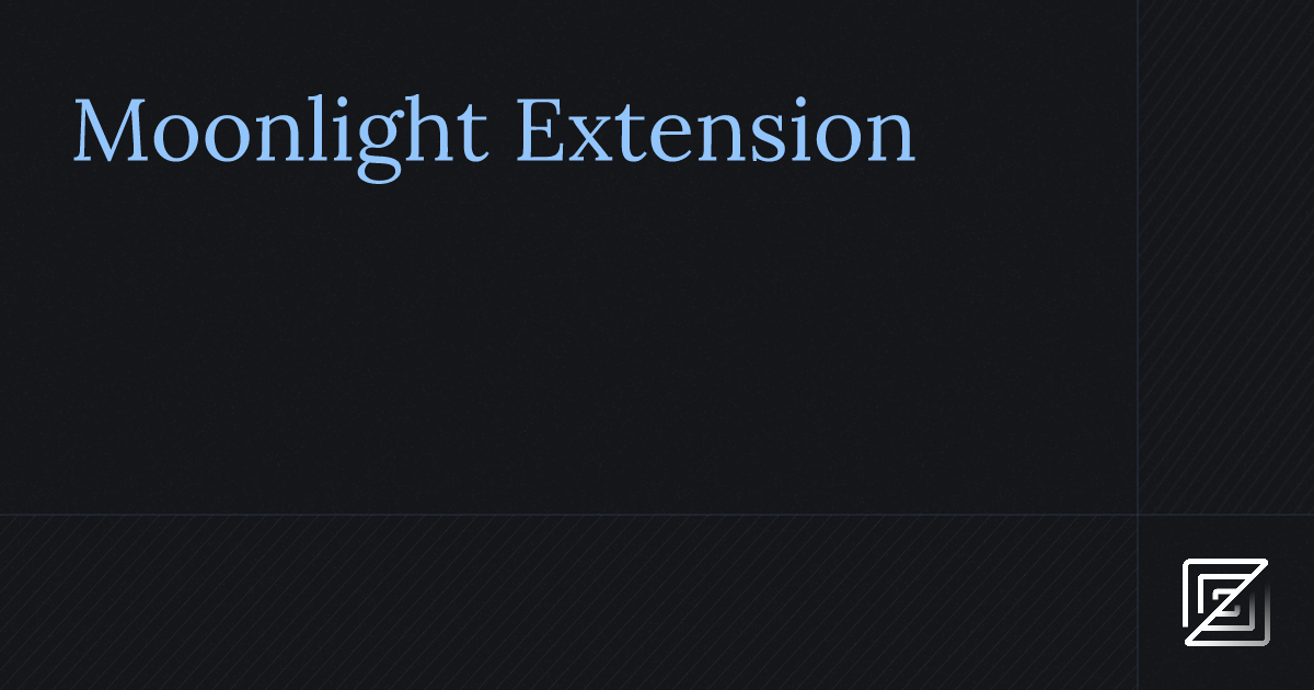 Moonlight — Zed Extension