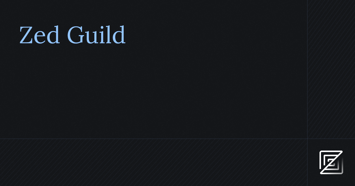 Zed Guild — Zed
