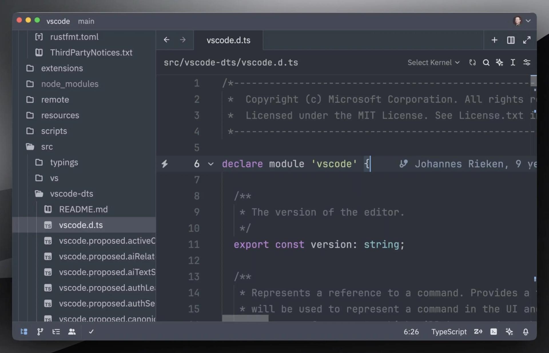 The UI for Zed, the text editor