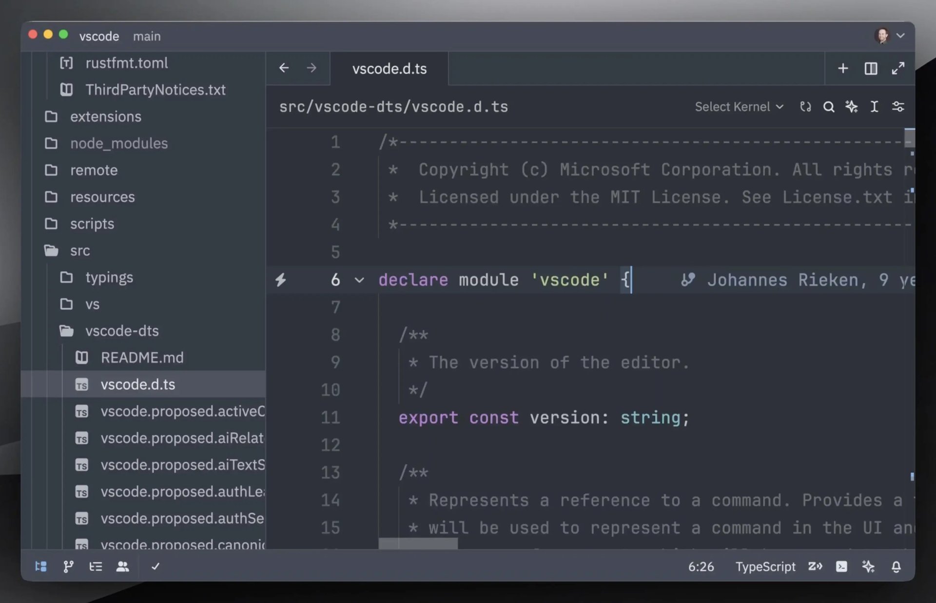The UI for Zed, the text editor