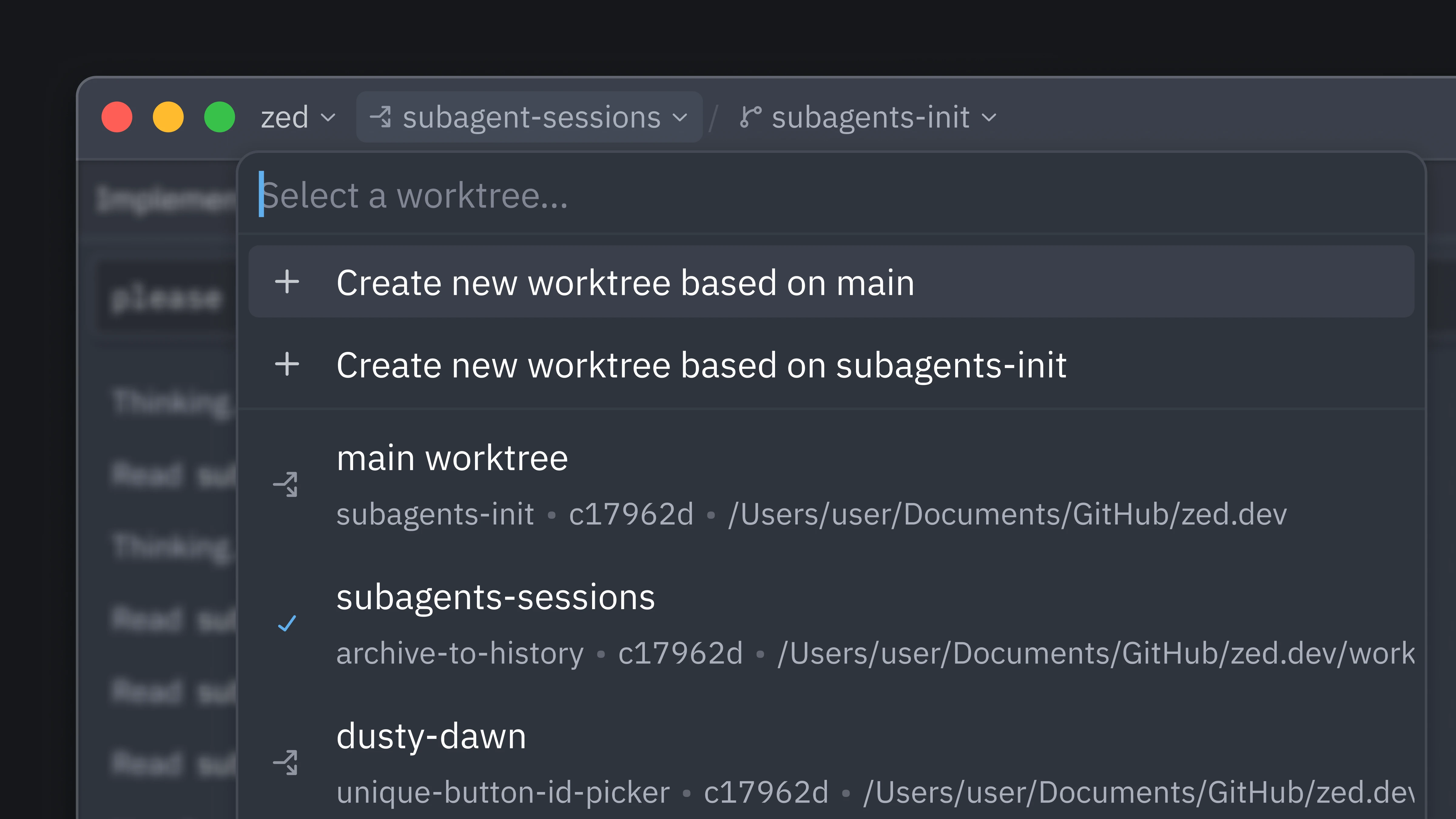Decide when to isolate work