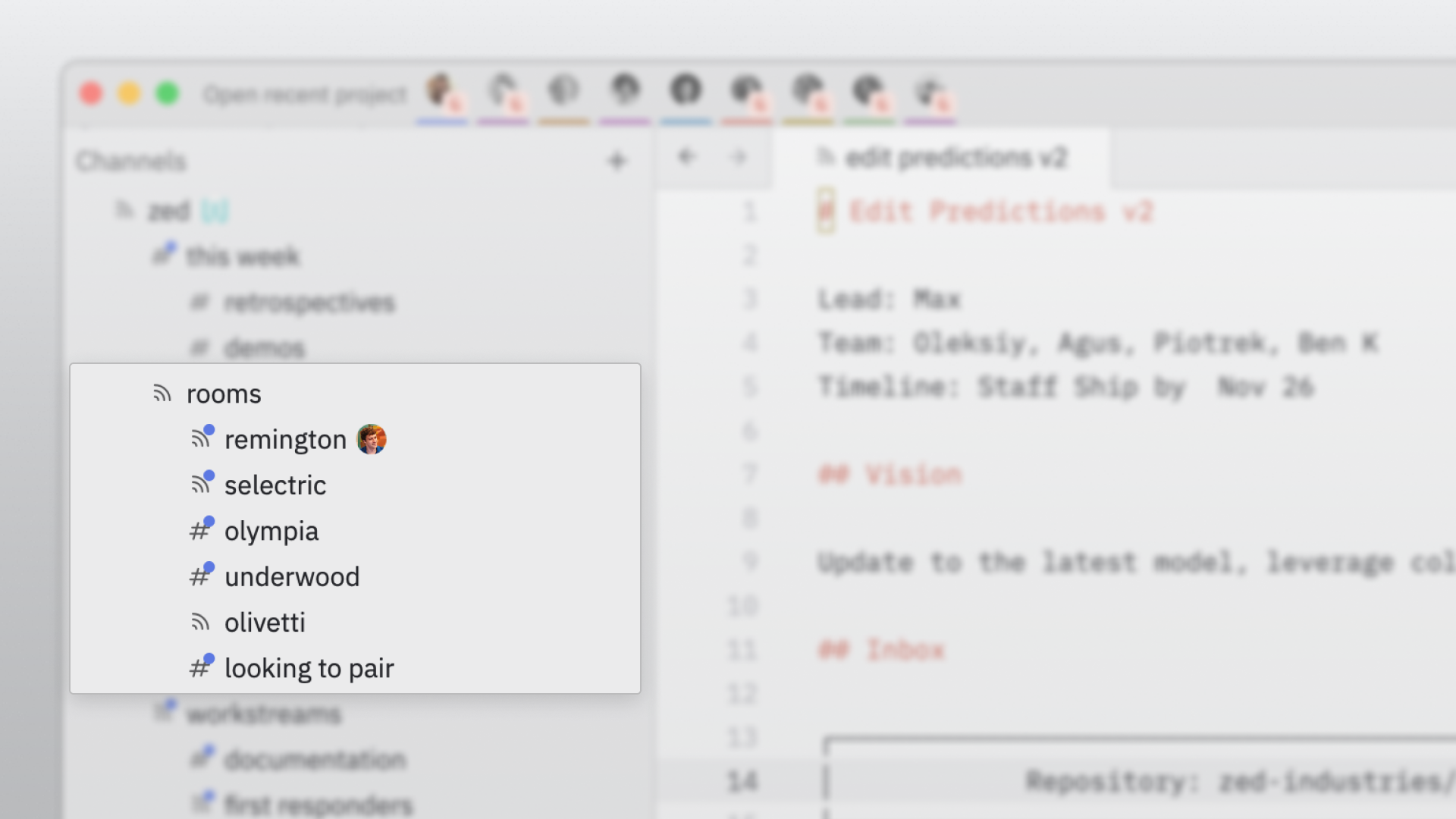 Our generalized meeting rooms (featuring a lonely developer, looking to pair)